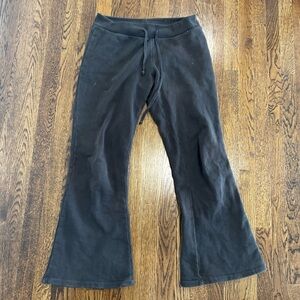 Brandy Melville Charcoal Flared sweatpants